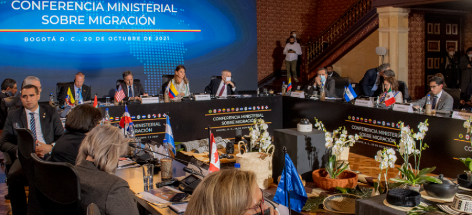 Declaración Conjunta de la Ministerial de Bogotá sobre causas y desafíos de la Migración 