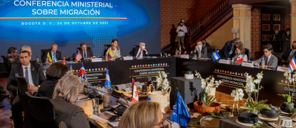 Declaración Conjunta de la Ministerial de Bogotá sobre causas y desafíos de la Migración 